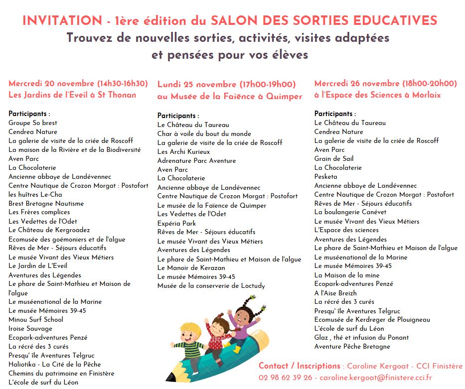 Visuel Salon des sorties éducatives