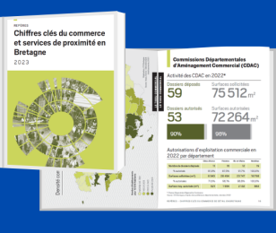 chiffres clés du commerce et services de proximité en Bretagne